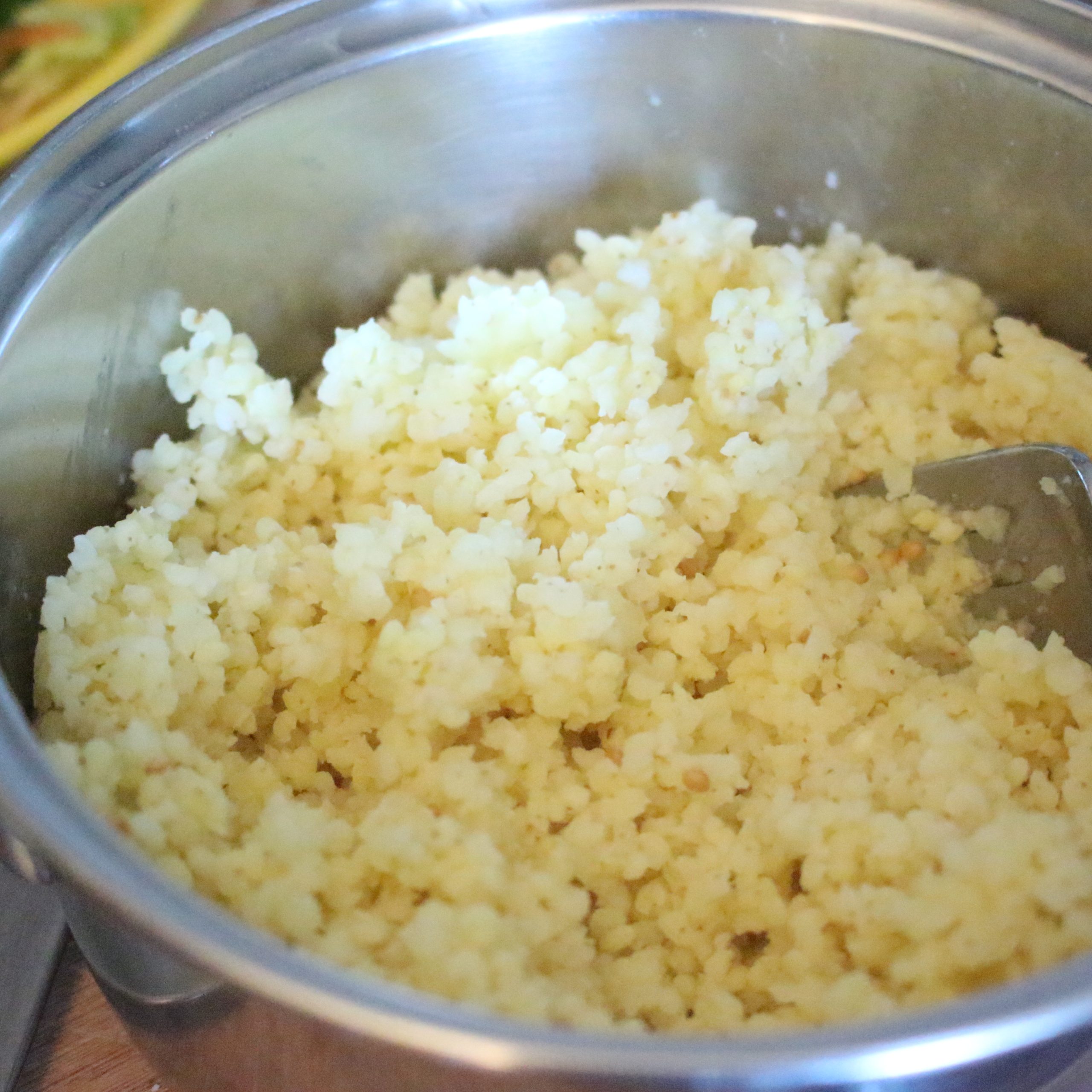 Simple cooked millet