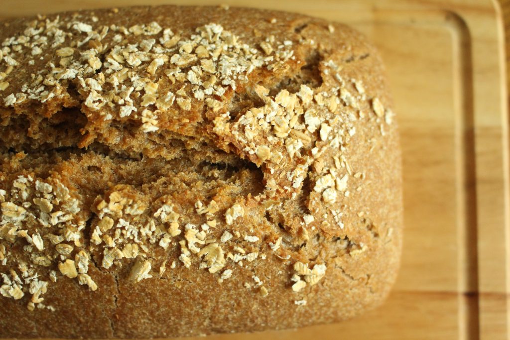 Oatmeal spelt sourdough bread